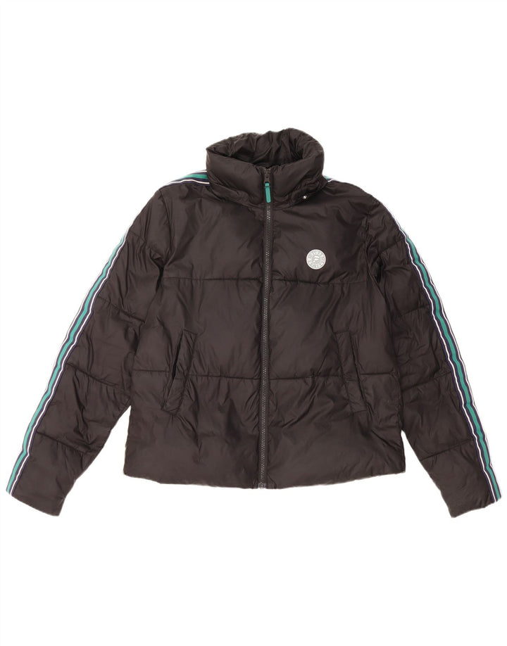 GUESS Mens Padded Jacket UK 38 Medium Black Polyamide