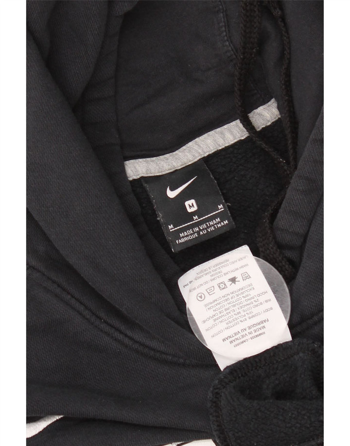 Pulover Nike Grafic pentru bărbați, bumbac mediu negru