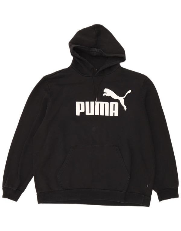 Pulover pentru bărbați Puma Graphic Hoodie 2XL, bumbac negru