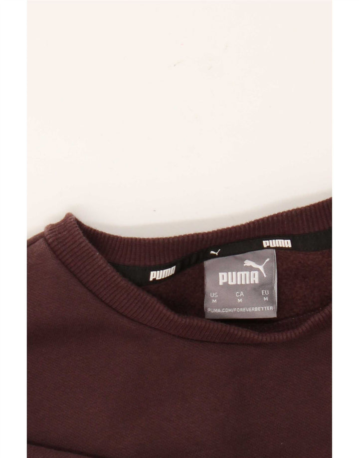 Pulover grafic pentru bărbați Puma, maro mediu