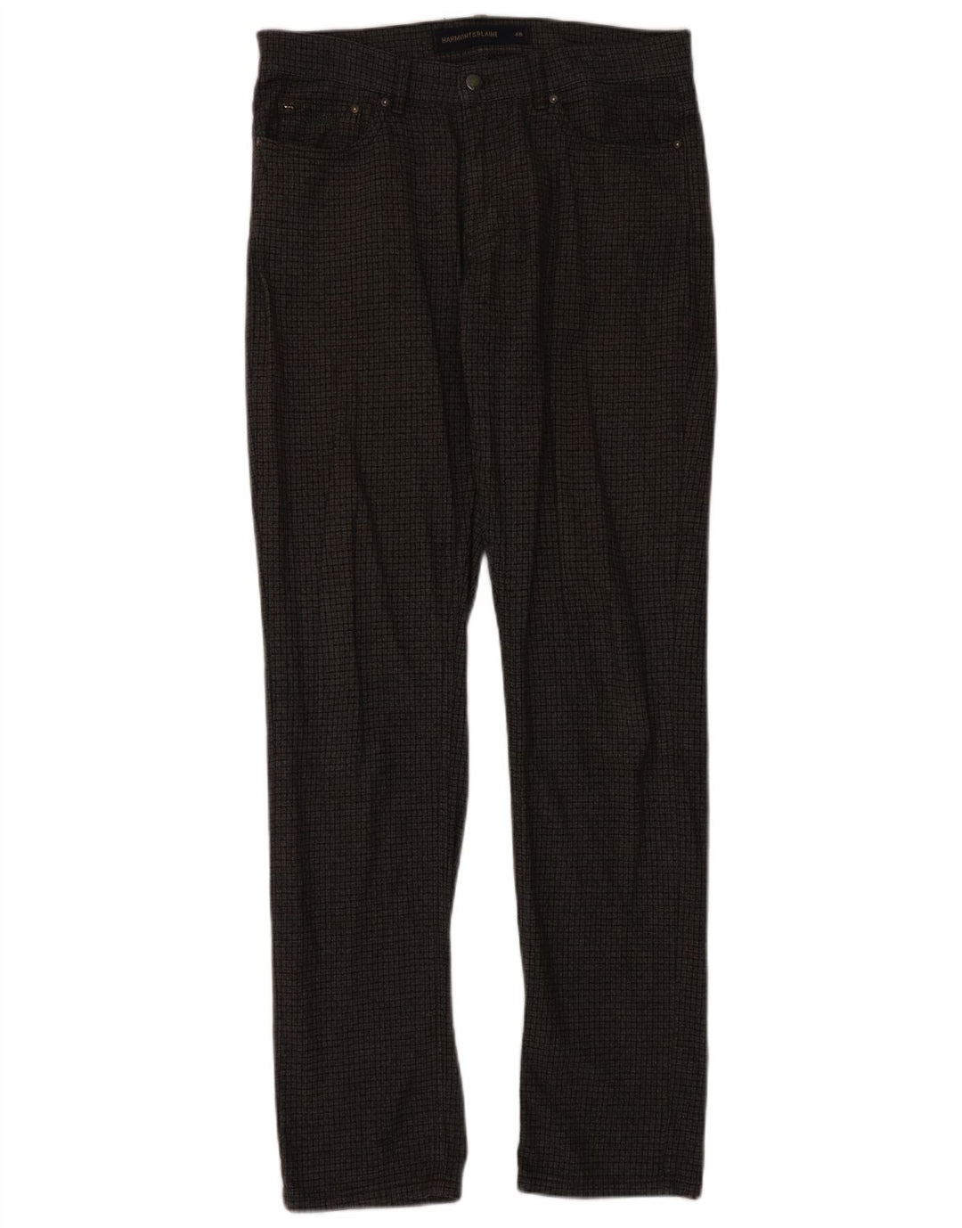 Pantaloni casual pentru bărbați Harmont & Blaine IT 48 Medium W34 L34 Gri Check