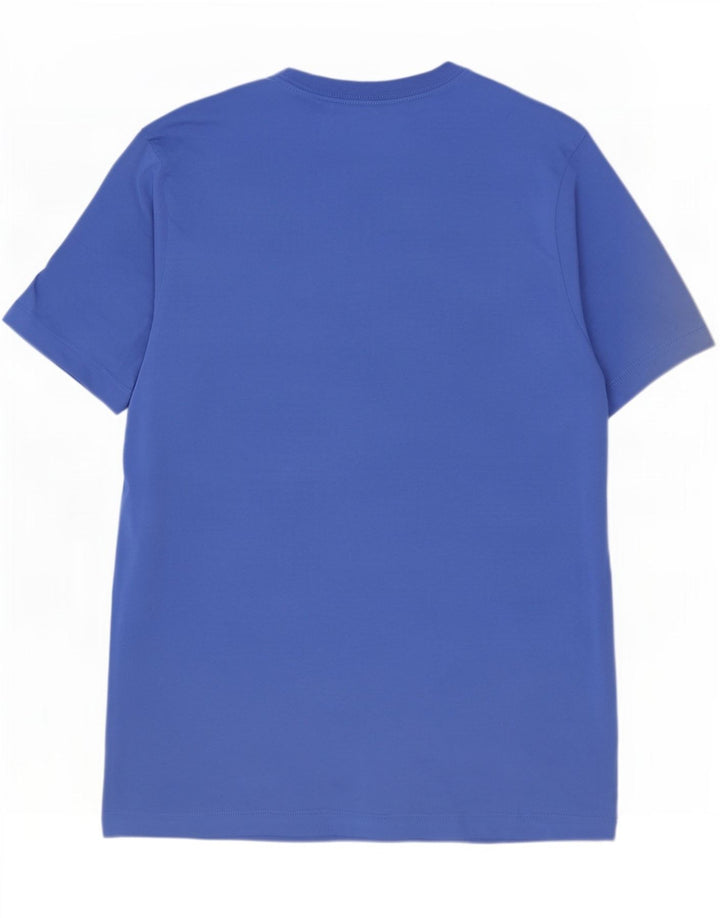 Tricou grafic pentru bărbați Nike Top din bumbac albastru mediu