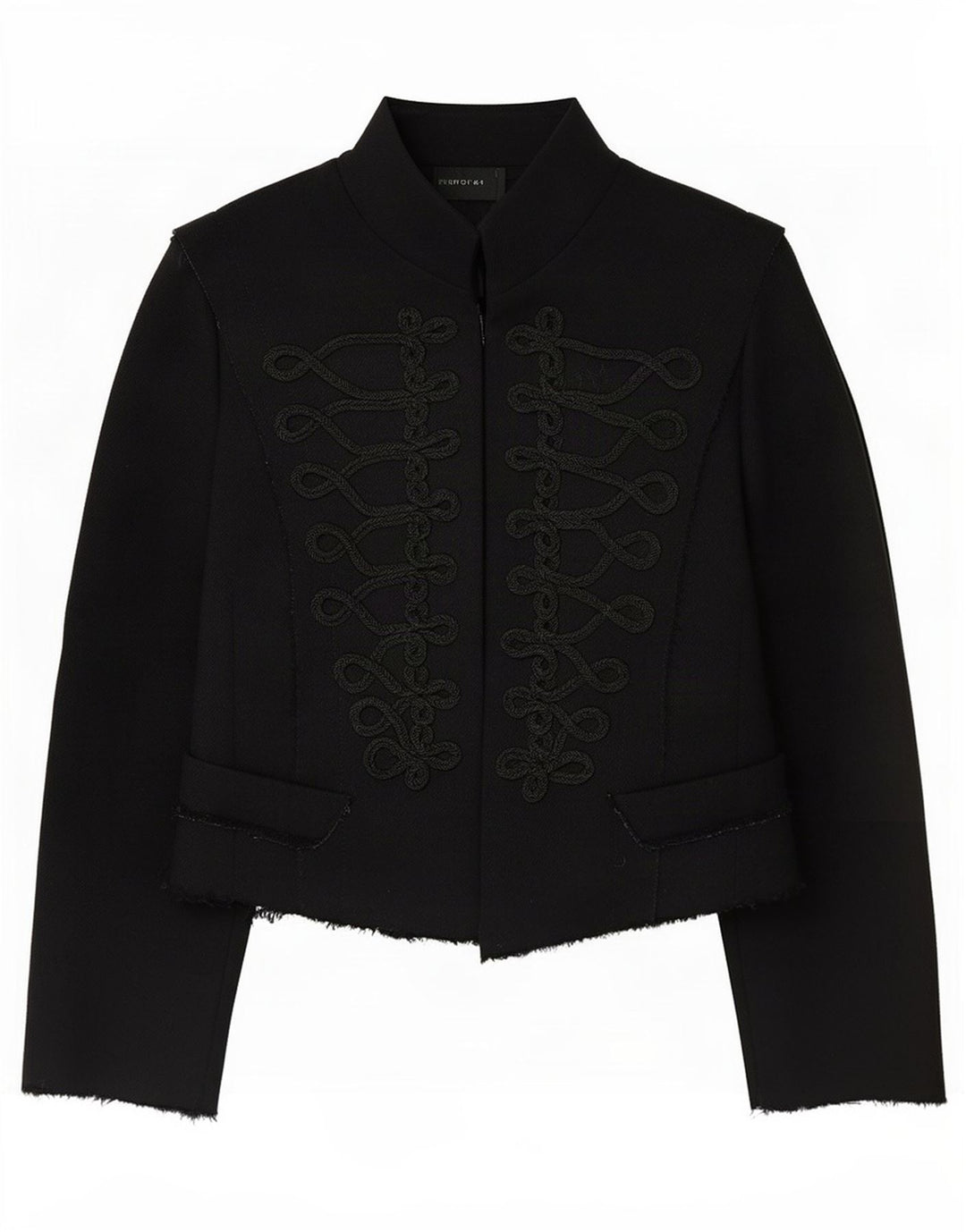 Jachetă Bolero pentru femei Zara UK 14 Large Negru