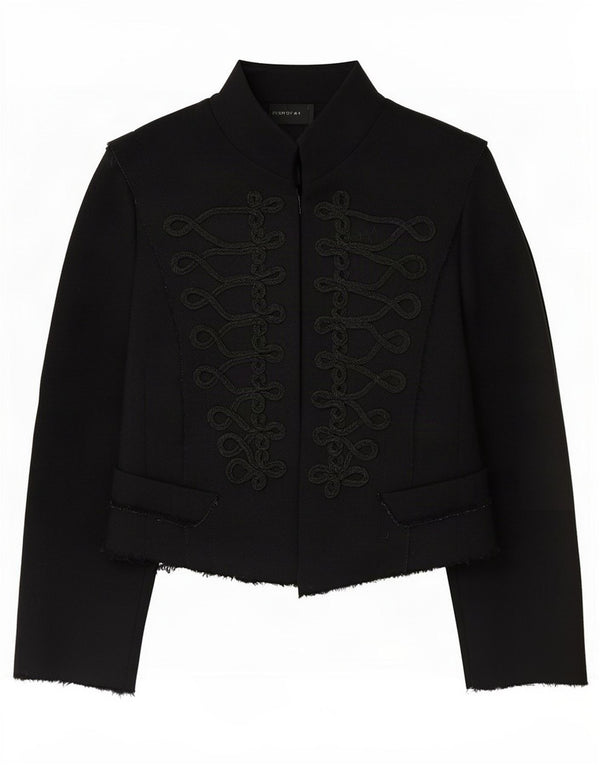 Zara Womens Bolero Jacket UK 14 Large Black