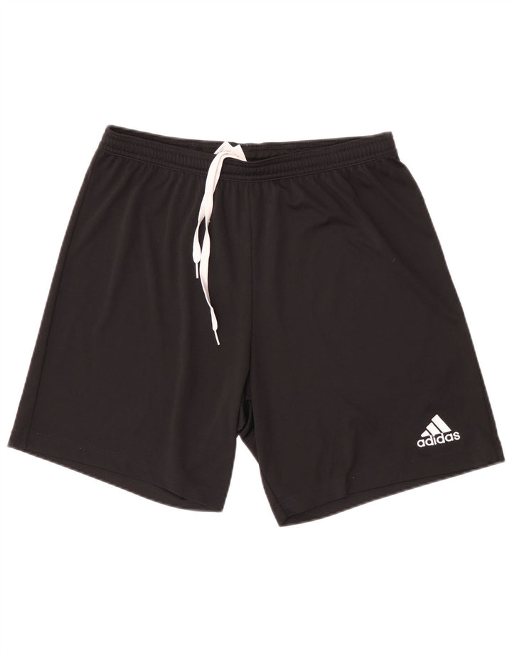 Pantaloni scurți sport pentru bărbați Adidas, mari, negru, poliester