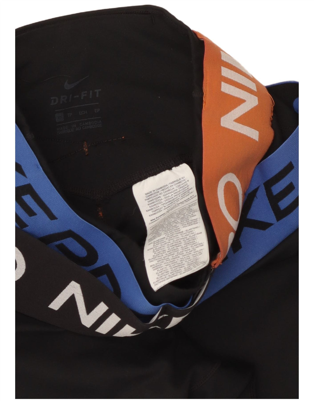 Leggings NIKE Dri Fit Graphic pentru femei UK 4 XS Poliester negru