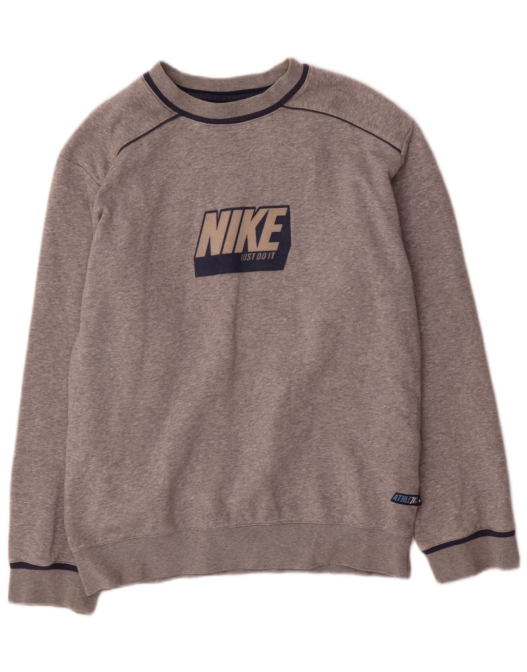 Pulover cu grafic Nike pentru băieți, 12-13 ani, mare, gri pete