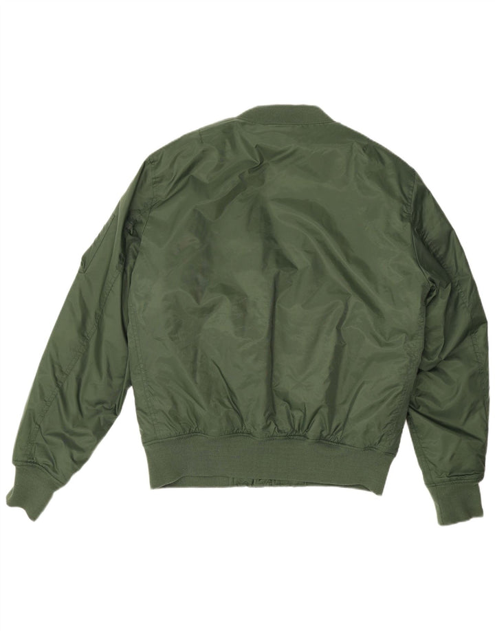 Jachetă bomber pentru bărbați Urban Classics UK 40 mare nailon verde