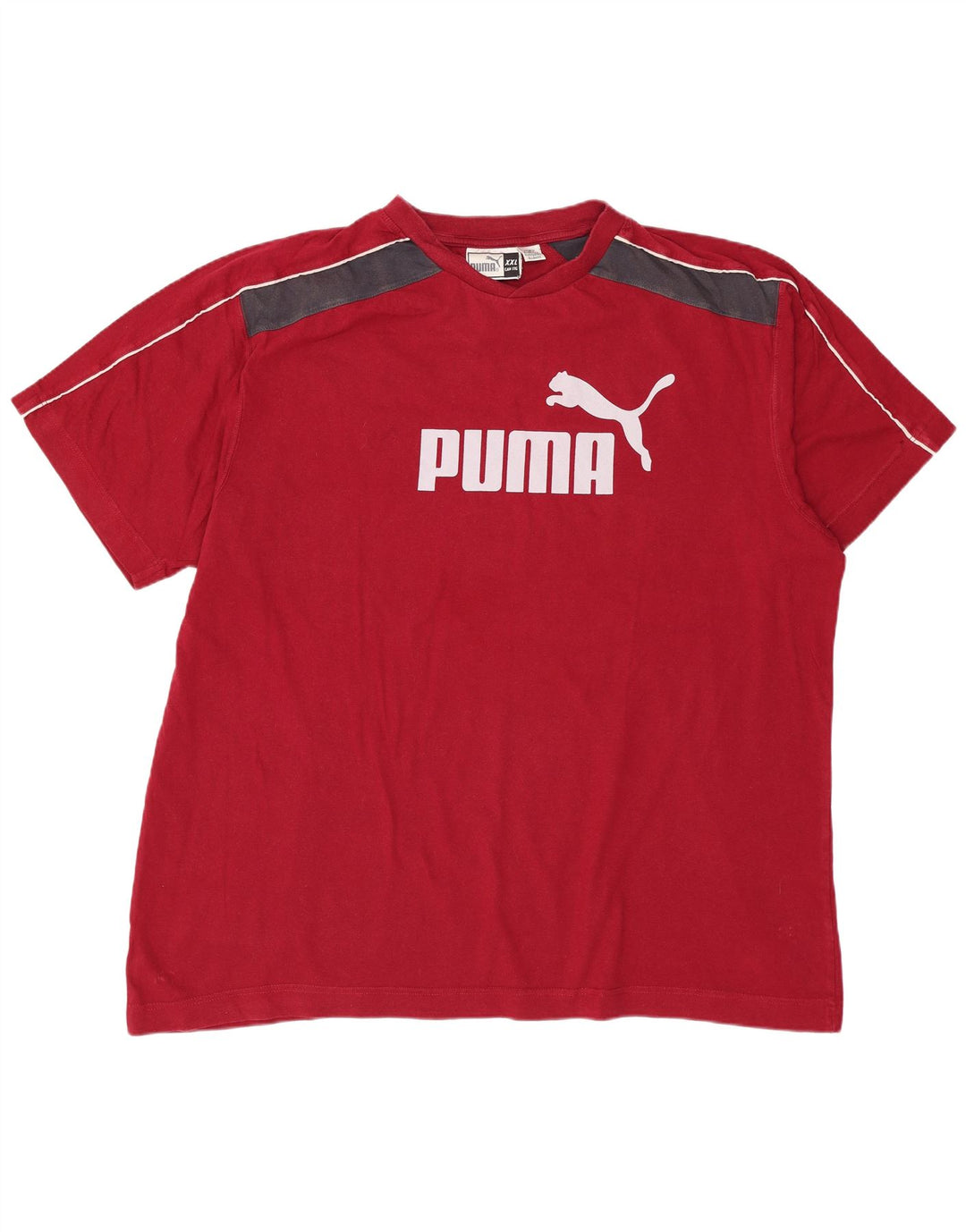 Tricou grafic pentru bărbați PUMA Top 2XL, roșu, bloc de culoare