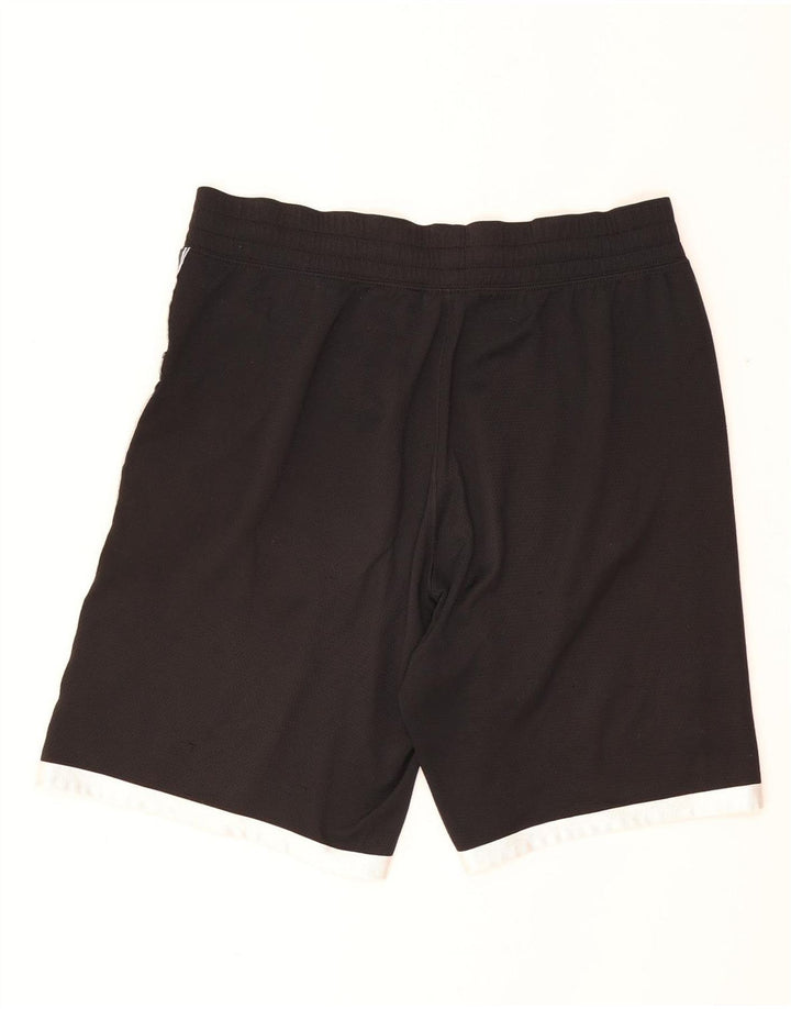 Pantaloni scurți sport grafic pentru bărbați Champion, mari, negru, poliester color bloc