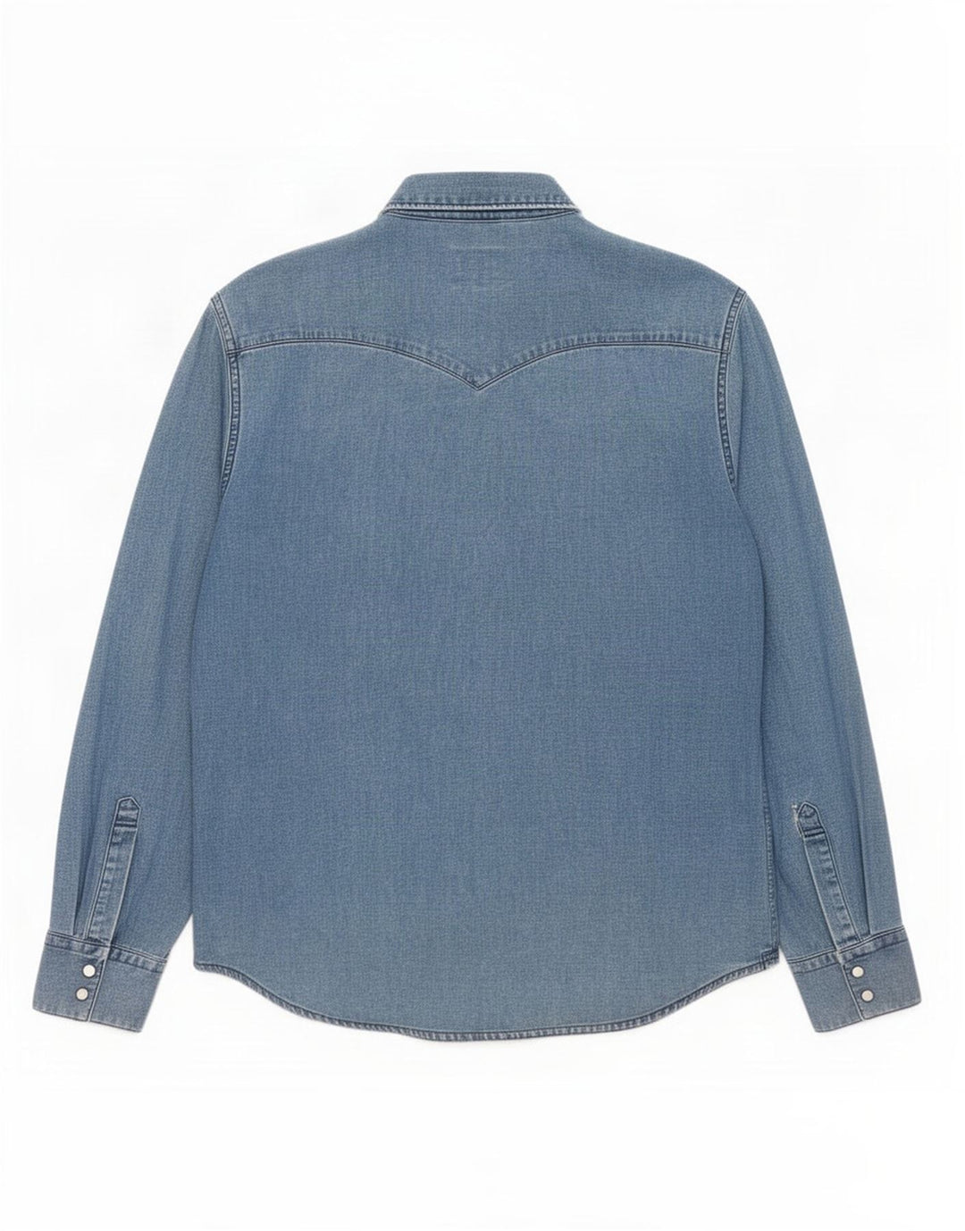 Cămașă Levi's Slim Fit Denim, Bumbac Albastru Mic