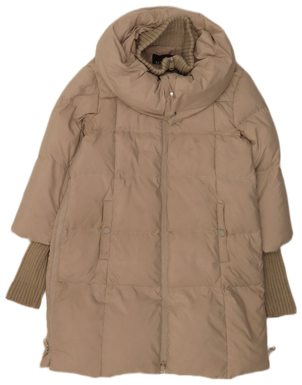 Jachetă căptușită pentru femei Max & Co. UK 10 Small Beige Poliester