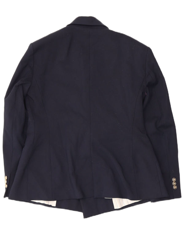 Jachetă Blazer pentru femei Zara Marea Britanie 18 XL Bleumarin