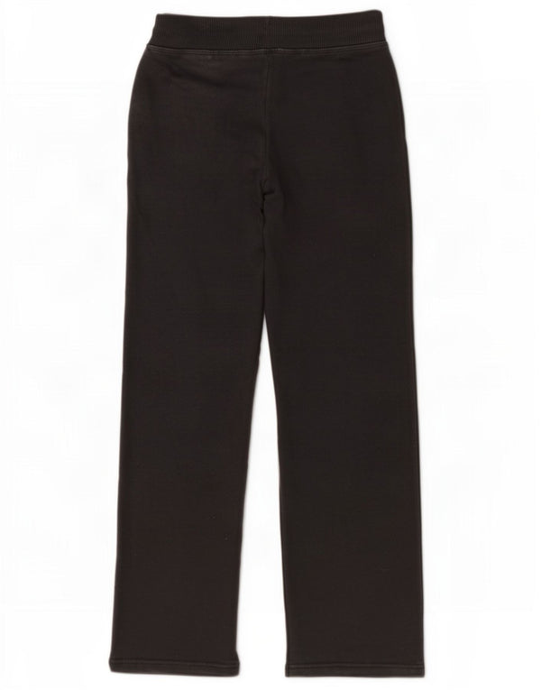 Pantaloni de trening Hollister Graphic pentru femei UK 6 XS Bumbac negru
