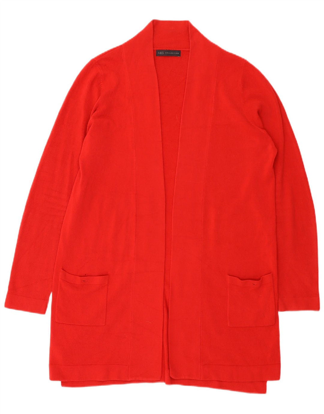 Pulover cardigan deschis pentru femei Marks & Spencer UK 16 Large Red