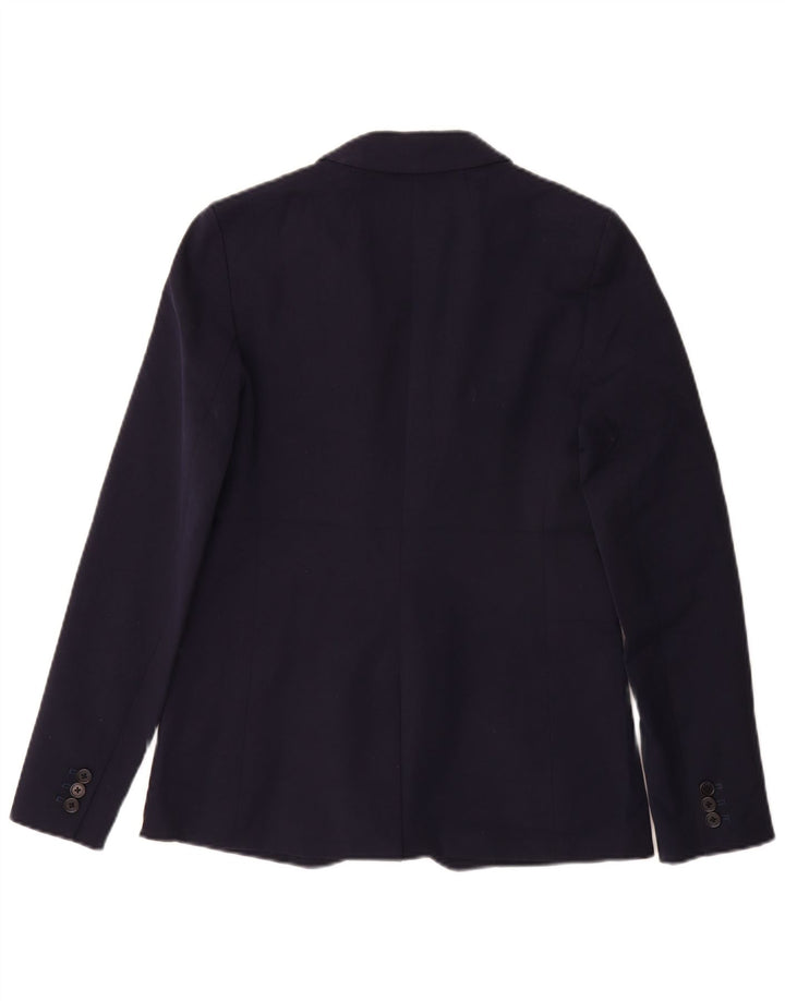 Jachetă Blazer pentru femei J. Crew 1 Button US 4 Small Bluemarin Bumbac