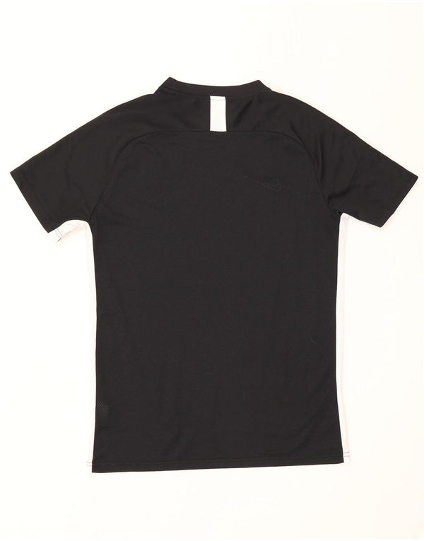 Tricou pentru bărbați Nike Dri Fit Top mare, negru, poliester color bloc