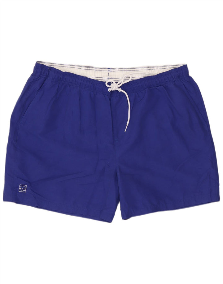 MARKS & SPENCER Pantaloni scurți de înot pentru bărbați 2XL Albastru Poliester