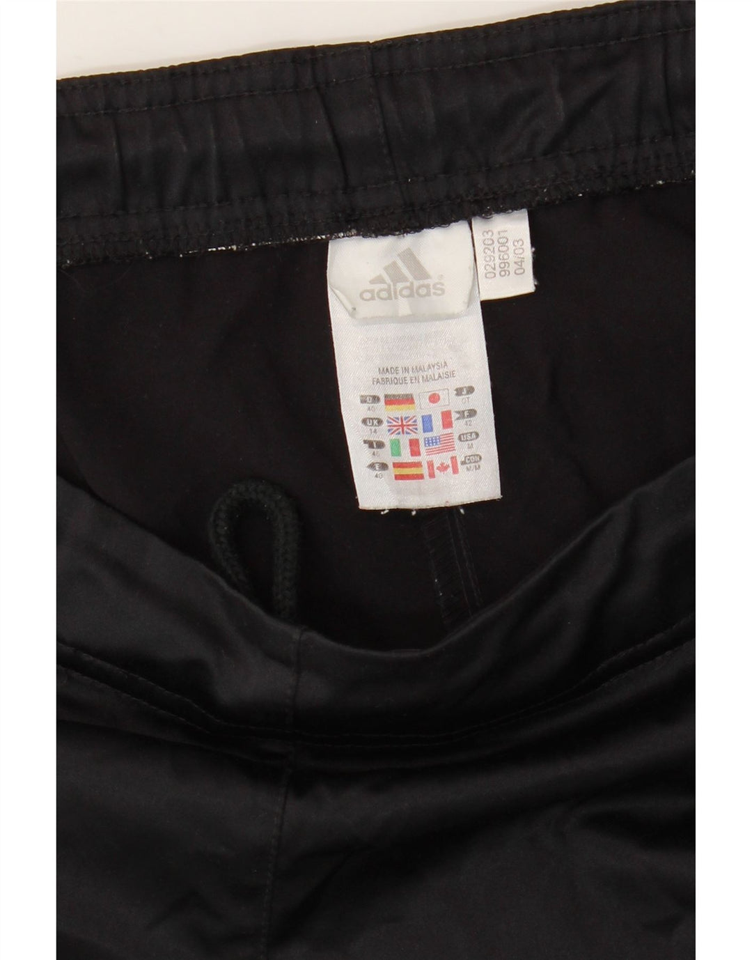 Pantaloni scurți sport adidas pentru femei UK 14, mari, negru, poliester