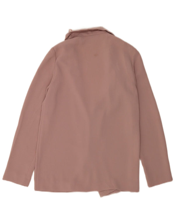 Topshop Jachetă Blazer pentru damă, UK 8, poliester roz mic