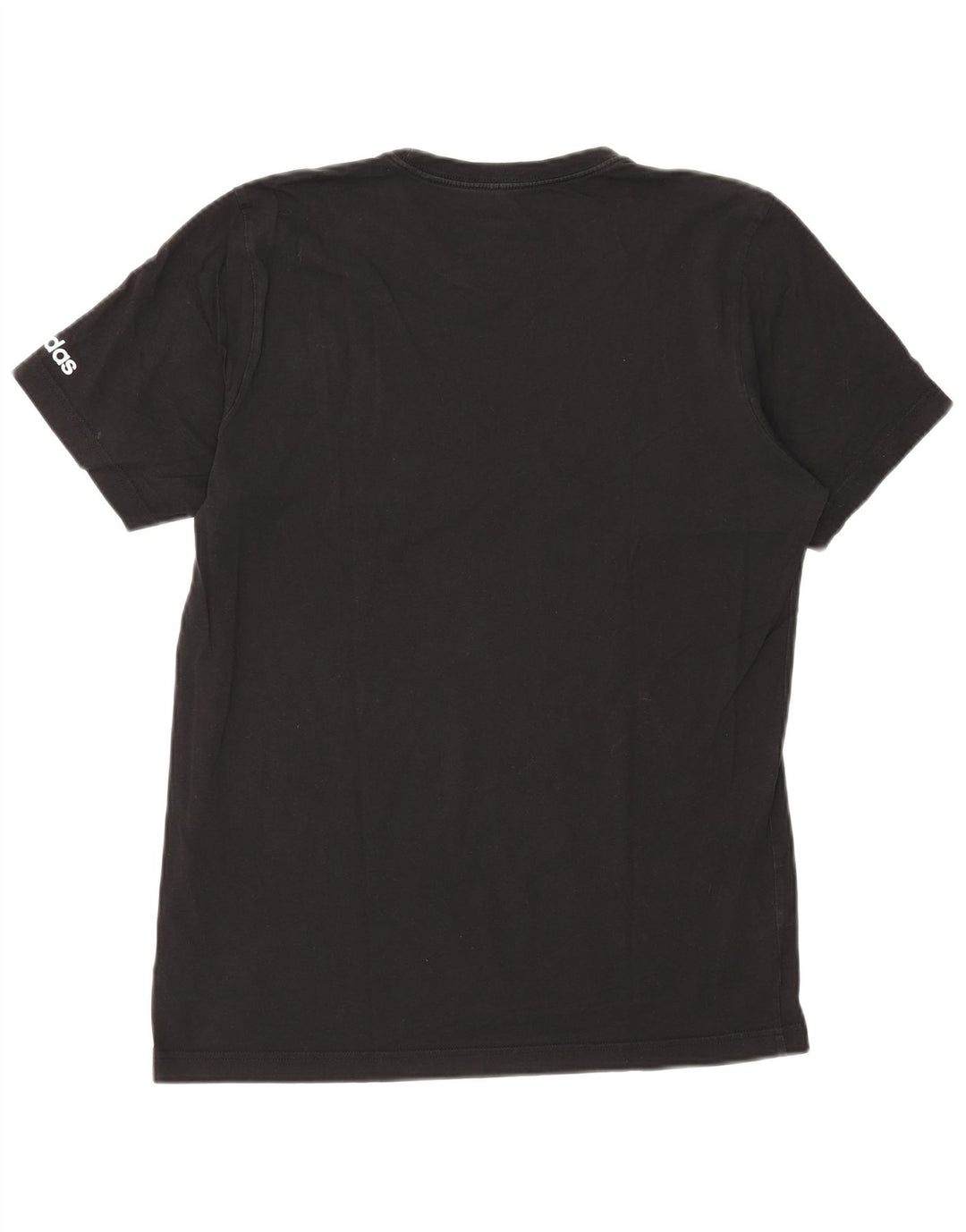 Tricou grafic Adidas pentru bărbați Top mediu negru bumbac
