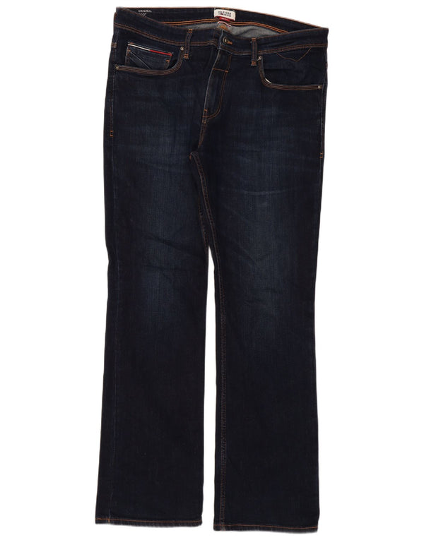 Blugi pentru bărbați Tommy Hilfiger Bootcut W38 L34 Bumbac bleumarin