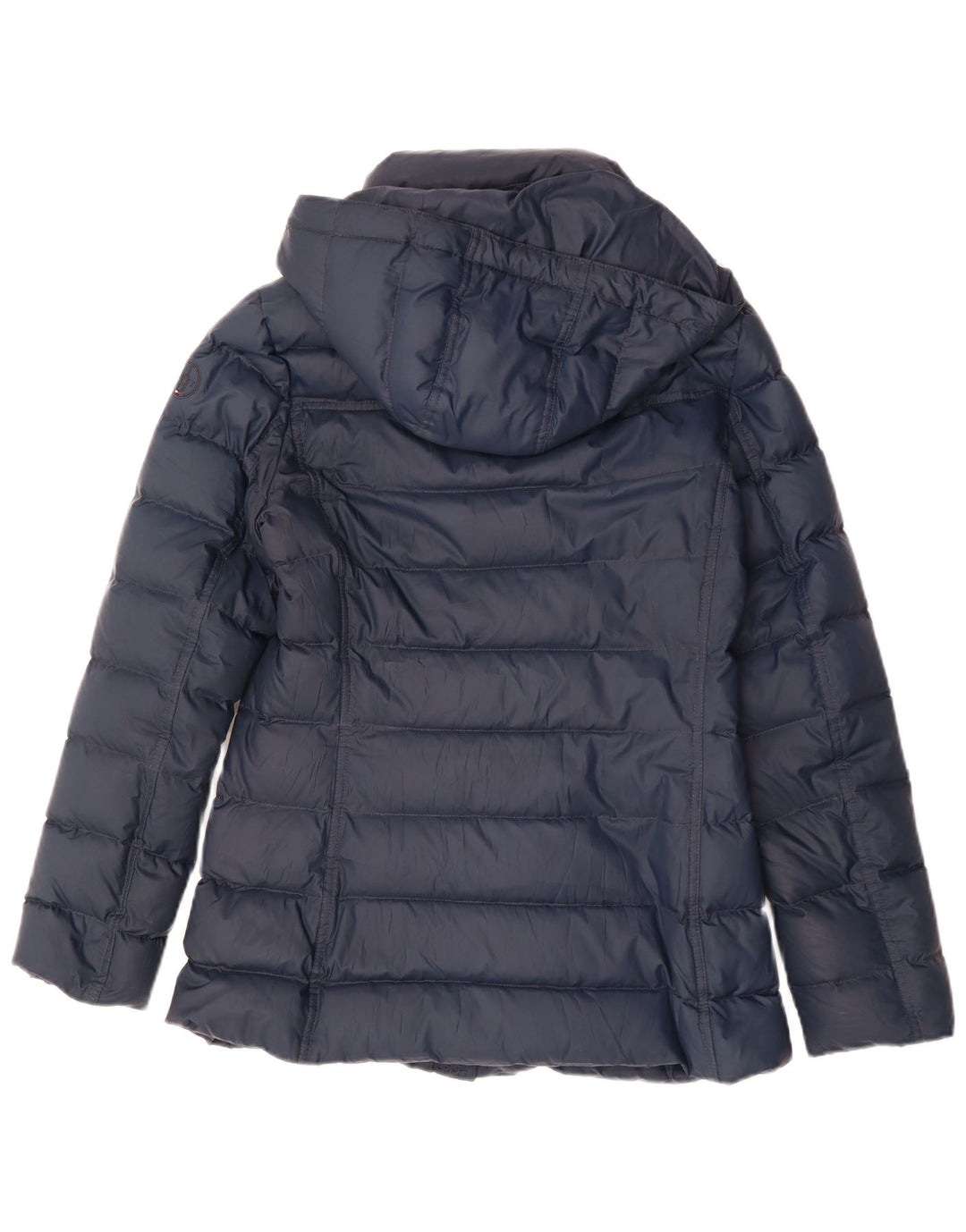 Jachetă căptușită cu glugă Tommy Hilfiger pentru femei UK 10 Poliester bleumarin mic