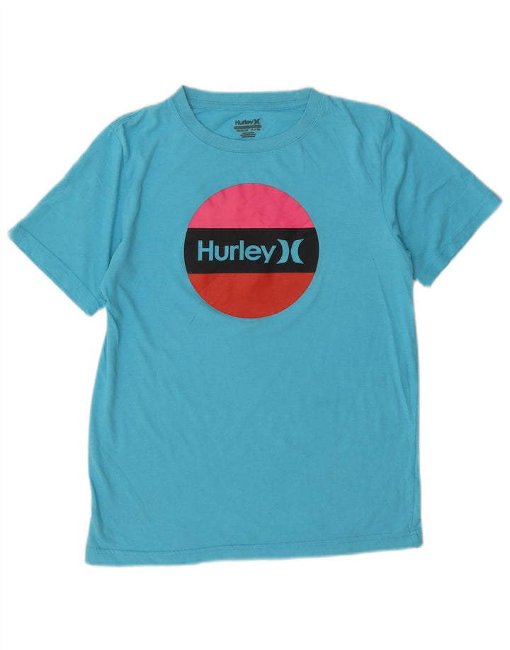 Tricou grafic pentru băieți Hurley Top 12-13 ani albastru