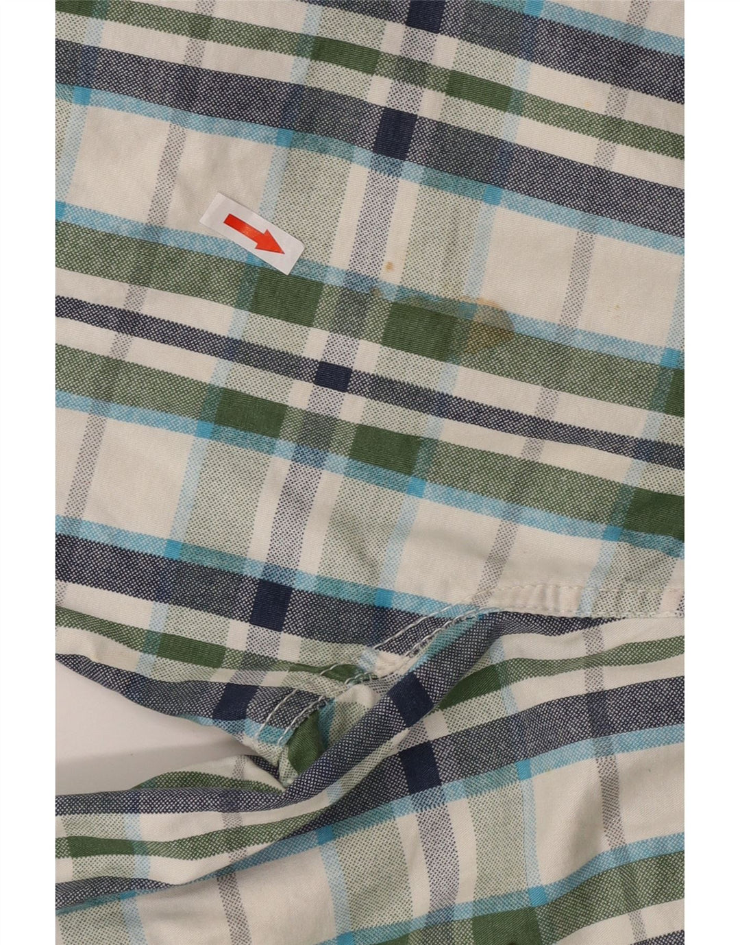 Pantaloni scurți cargo ZONE pentru bărbați IT 46 Small W32 Bumbac cu carouri multicolore