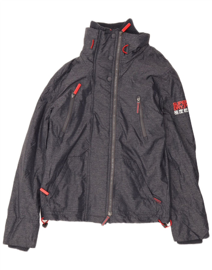 Superdry Windtrekker Windbreaker Jacket pentru femei UK 10 Small Navy Blue Marine