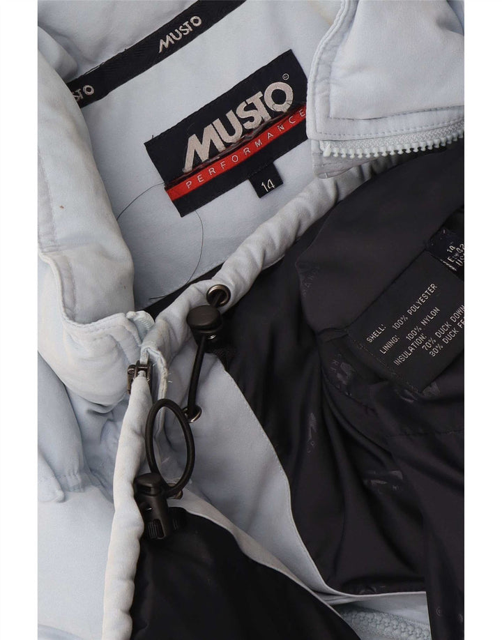 Gilet căptușit pentru femei Musto UK 14, mare, albastru, poliester