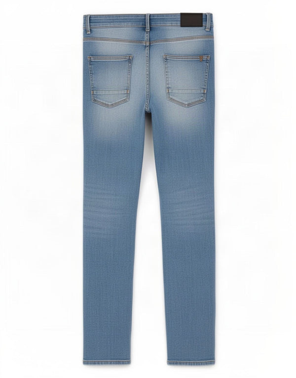 Blugi slim pentru bărbați Zara EU 40 Medium L31 L30 Bumbac albastru