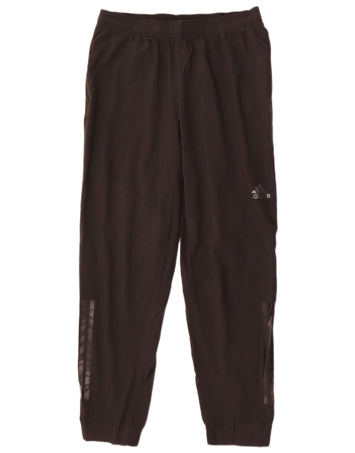 Pantaloni de trening Adidas Climacool pentru bărbați Joggeri mari, negru, poliester