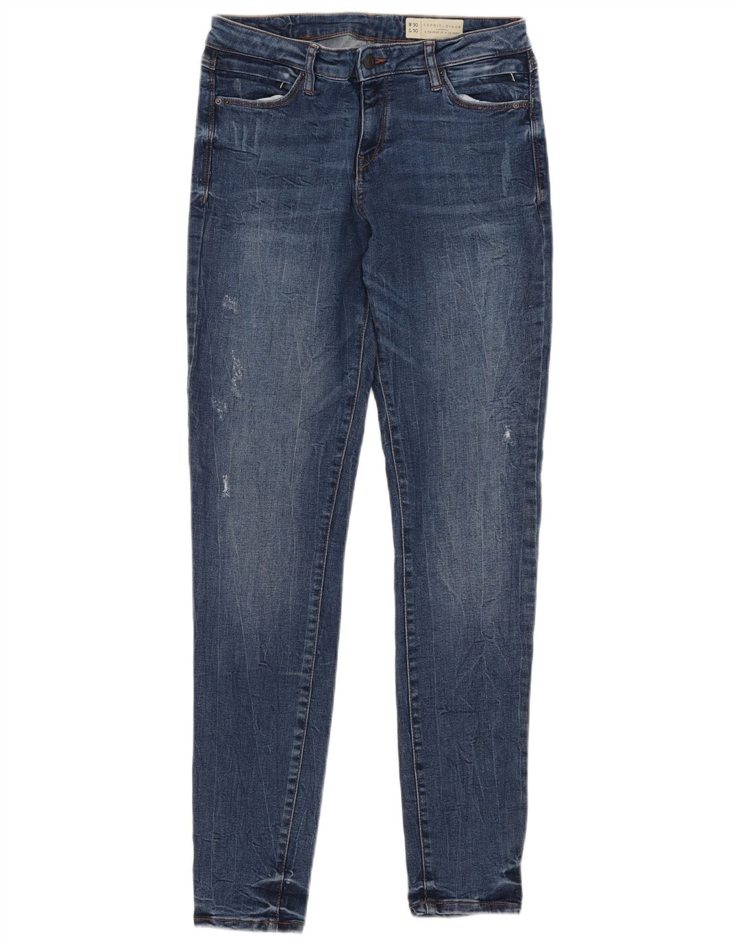 Blugi skinny pentru femei Esprit W30 L30 bumbac albastru