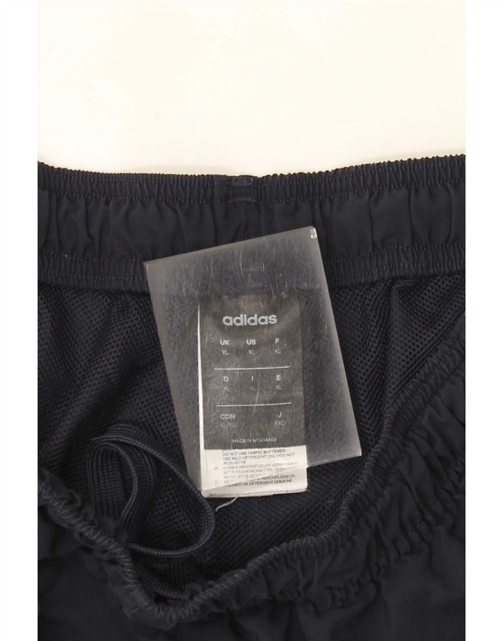 Pantaloni scurți sport pentru bărbați Adidas XL bleumarin poliester