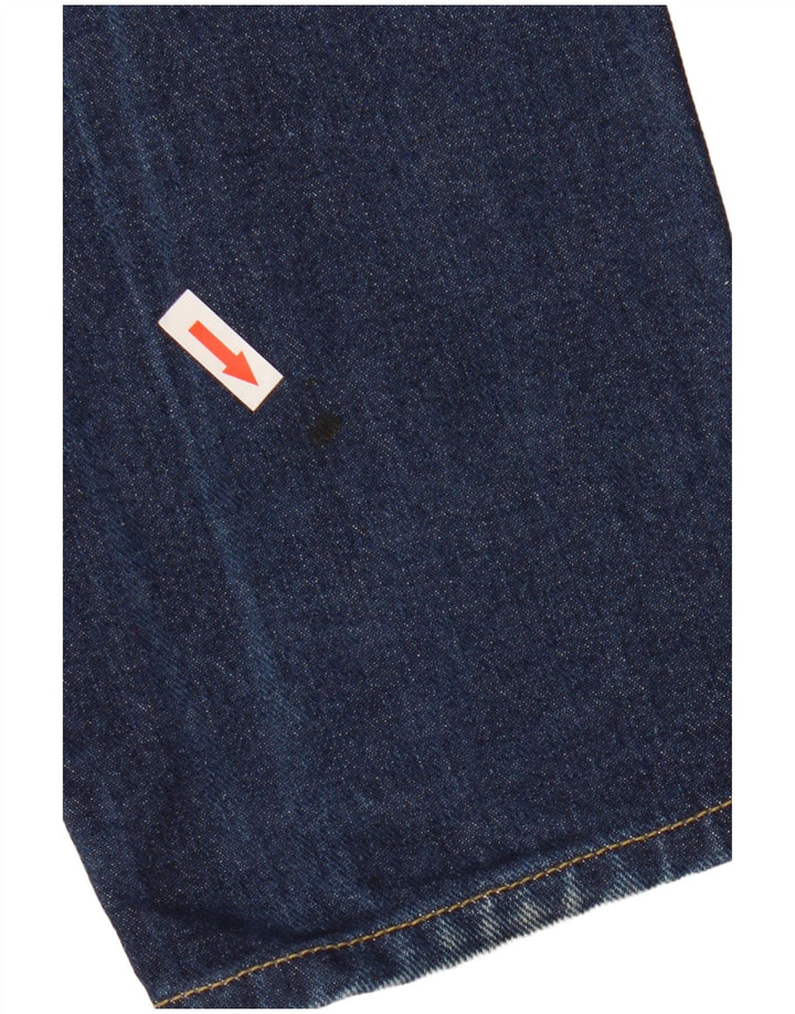 Blugi subțiri pentru bărbați Carhartt W30 L29 bumbac bleumarin
