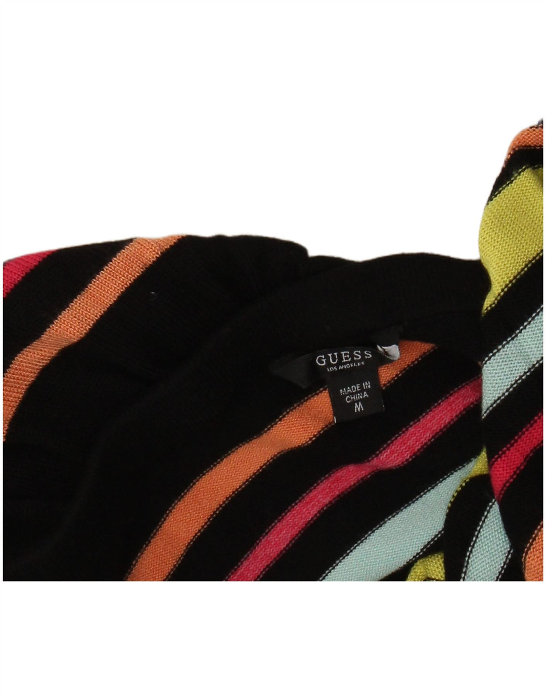 Top pentru femei GUESS Crop Off Shoulder UK 12 Medium Multicolor Dung