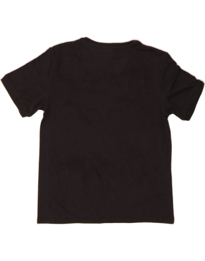 NIKE Womens T-Shirt Top US 4/6 Small Black Viscose Vintage Nike and Second-Hand Nike from Messina Hembry 