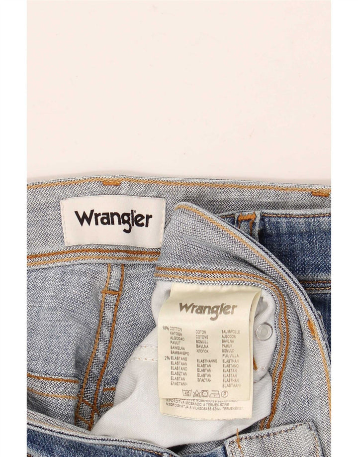 Blugi drepte pentru bărbați Wrangler Texas W34 L30 bumbac albastru