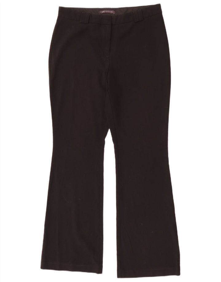 Marks & Spencer Pantaloni casual Bootcut pentru femei UK 12 Medium W30 L31 Negru