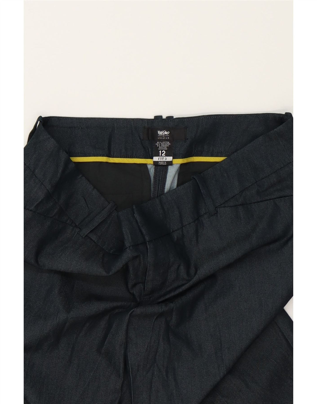 MOSSIMO Womens Bootcut Casual Trousers US 12 Large W36 L30 Black Cotton Vintage Mossimo and Second-Hand Mossimo from Messina Hembry 