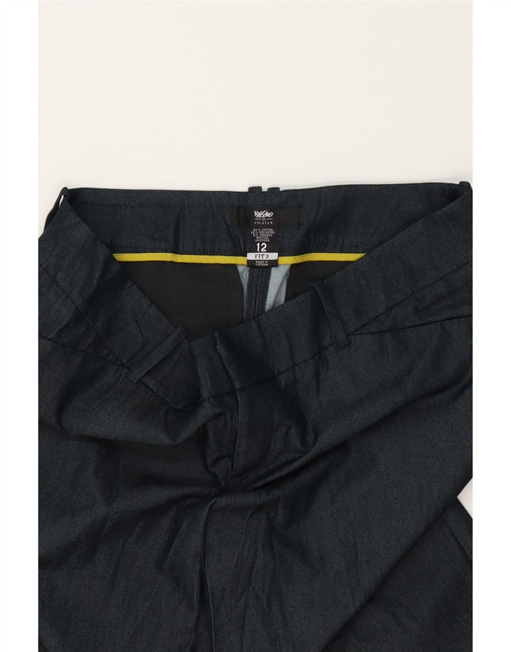 MOSSIMO Womens Bootcut Casual Trousers US 12 Large W36 L30 Black Cotton Vintage Mossimo and Second-Hand Mossimo from Messina Hembry 