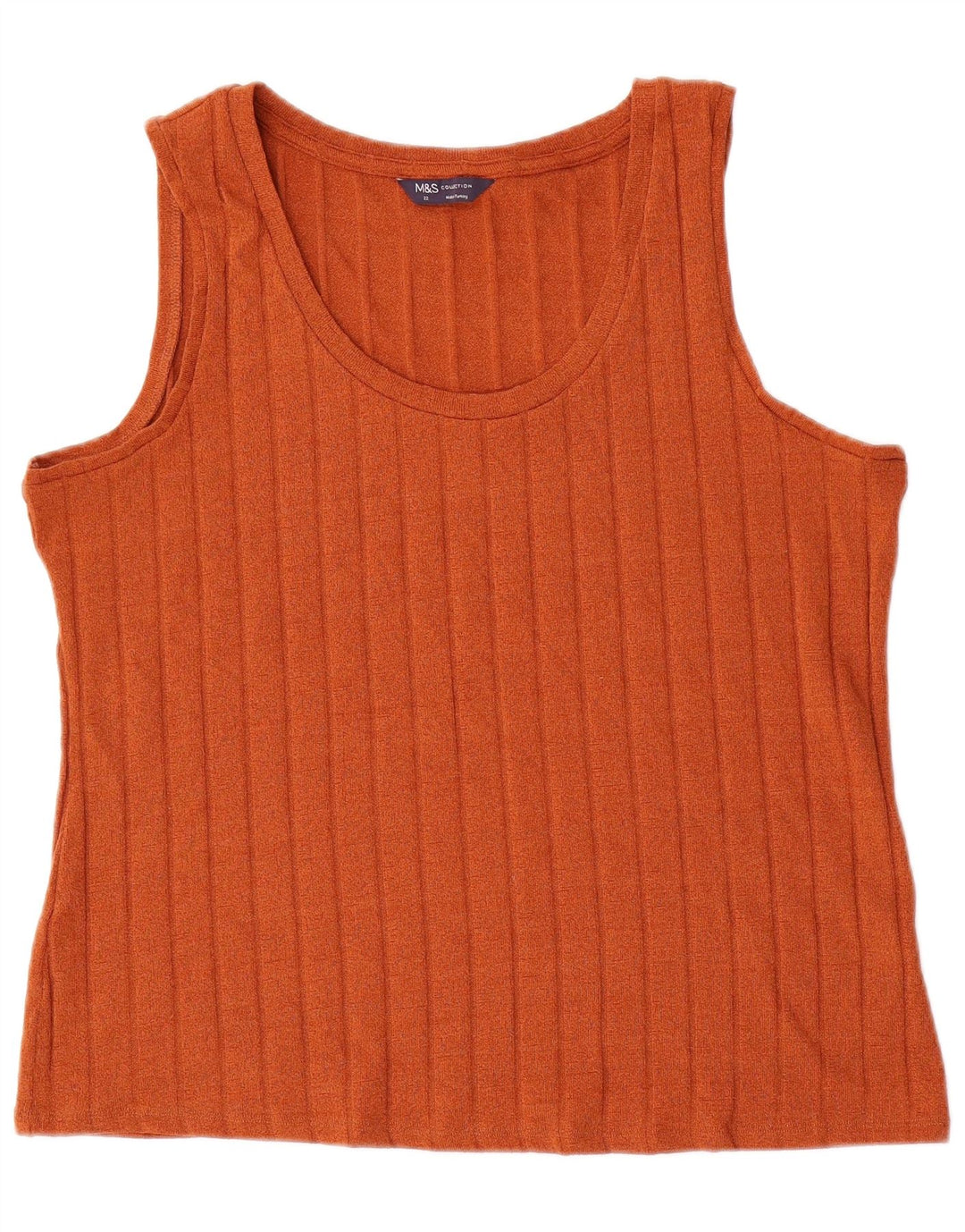 Vestă Marks & Spencer pentru femei UK 22 3XL Portocaliu Poliester