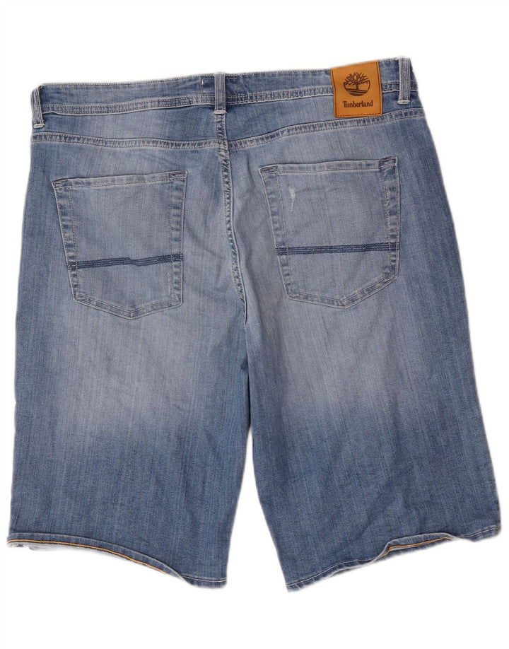 Pantaloni scurți din denim pentru bărbați Timberland W36 Large Blue