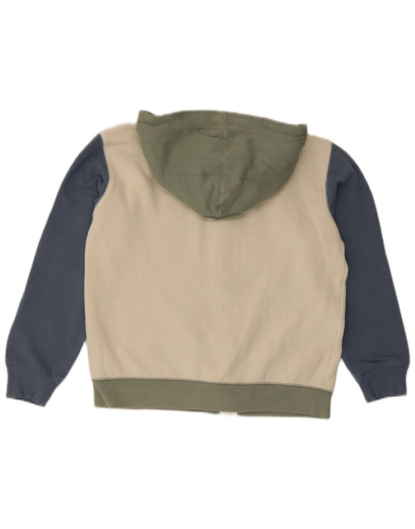 Pulover Benetton pentru băieți, cu fermoar, 11-12 ani, 2XL, multicolor, bloc de culoare