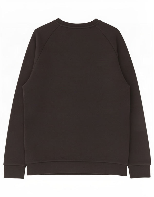 Adidas Mens Sweatshirt Jumper Medium Black Cotton