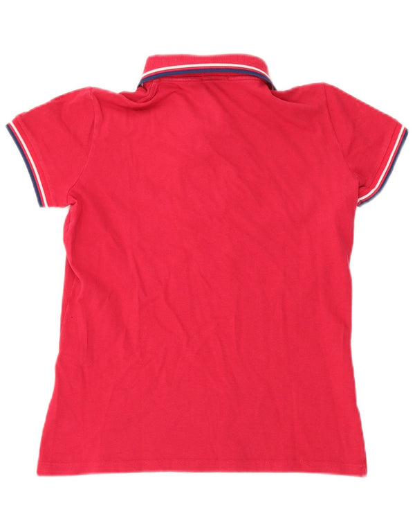 Tricou polo Fred Perry pentru femei UK 14 Large Red