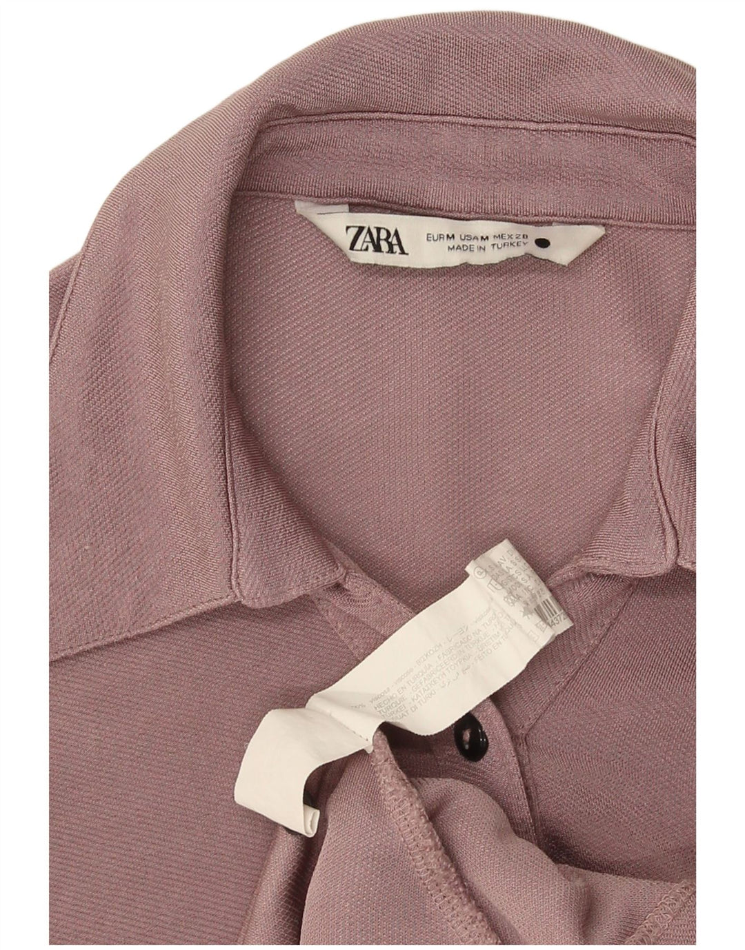 Cămașă pentru femei Zara UK 12 Viscoză violet mediu