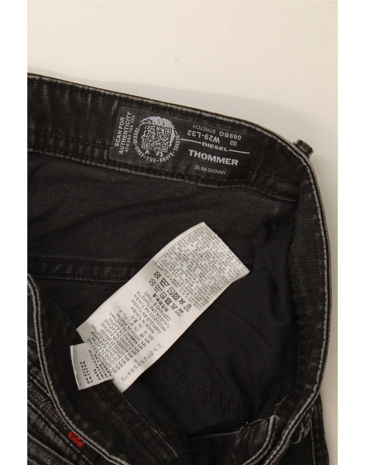 Pantaloni scurți Diesel Thommer Denim W29 Bumbac mediu negru
