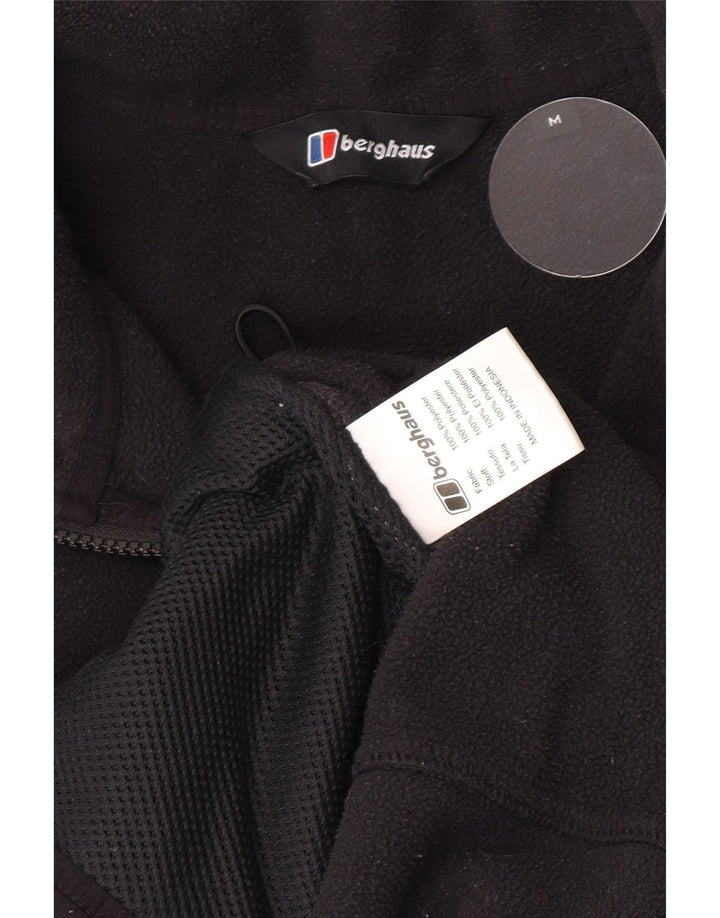 Gilet din lână pentru bărbați Berghaus UK 40, mare, negru, poliester